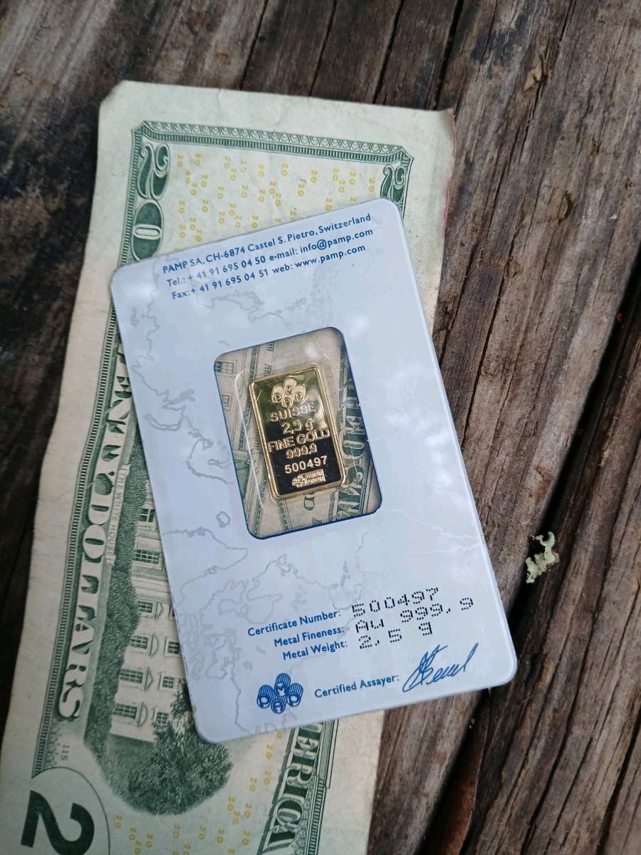 Pamp Suisse Gold Bar