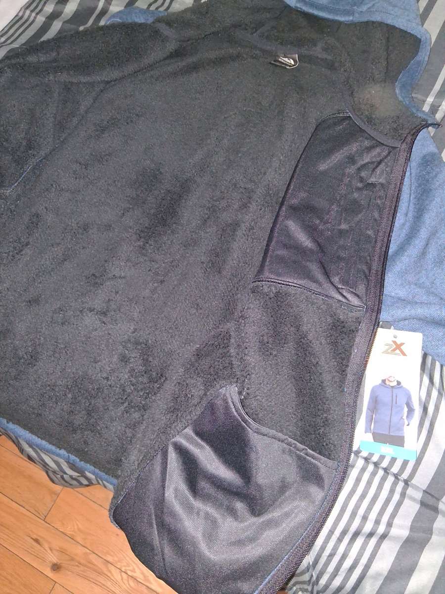 ZEROXPOSUR FULLZIP SWEATER FLEECE HOODIE Size XXL