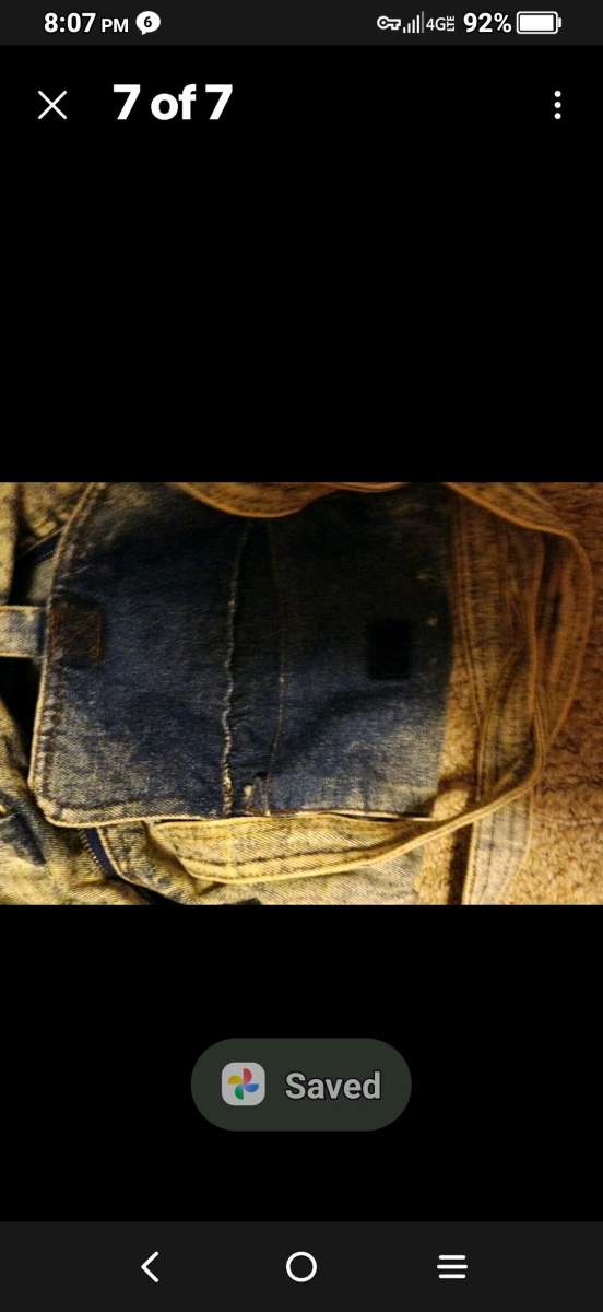 Vintage 80s Shane Acid Washed Denim Blue Jean Shoulder Strap