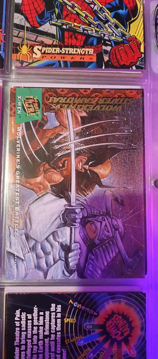 DC Marvel Highlly saught cards