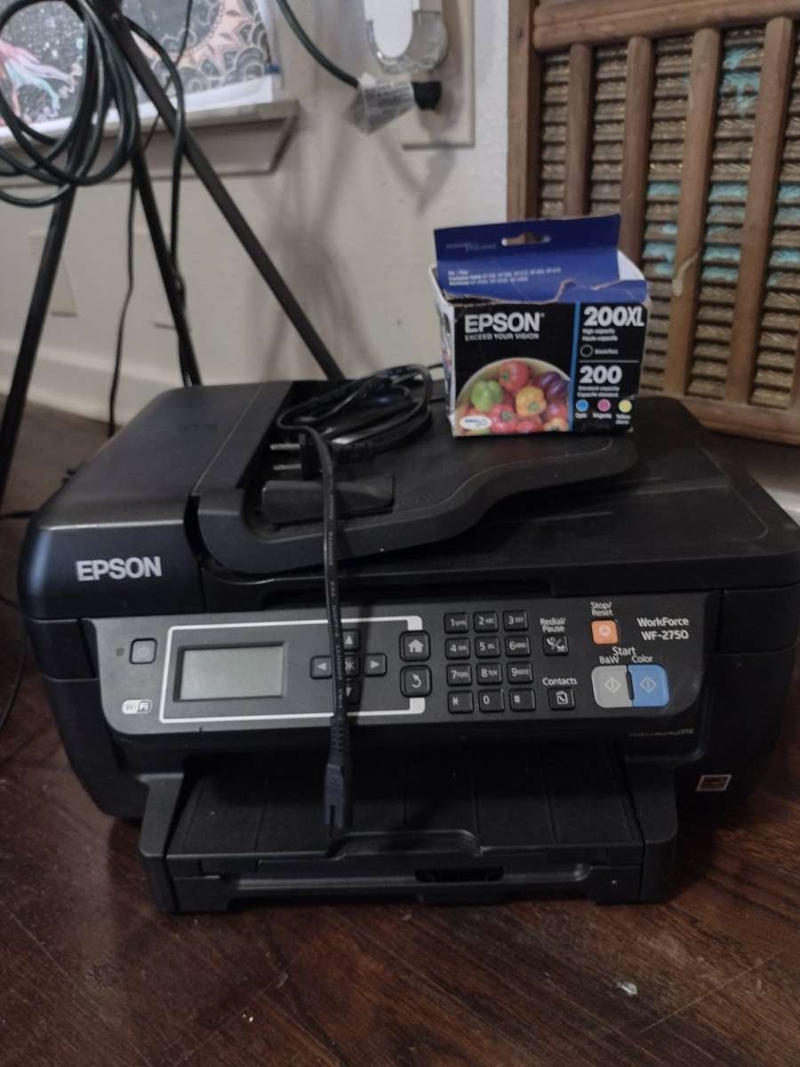 Epson Printer and color ink cartridges
