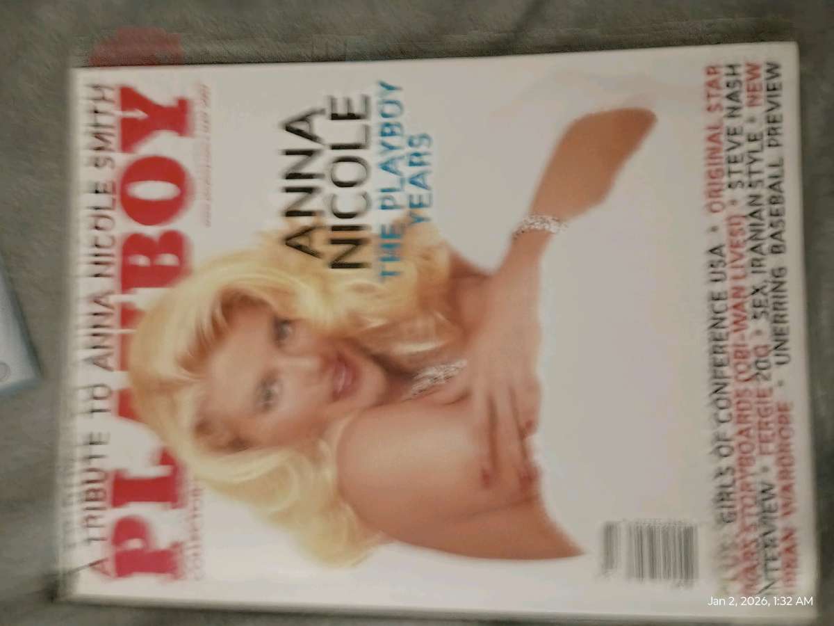 2007 vintage Playboy magazines new n used still in plastic