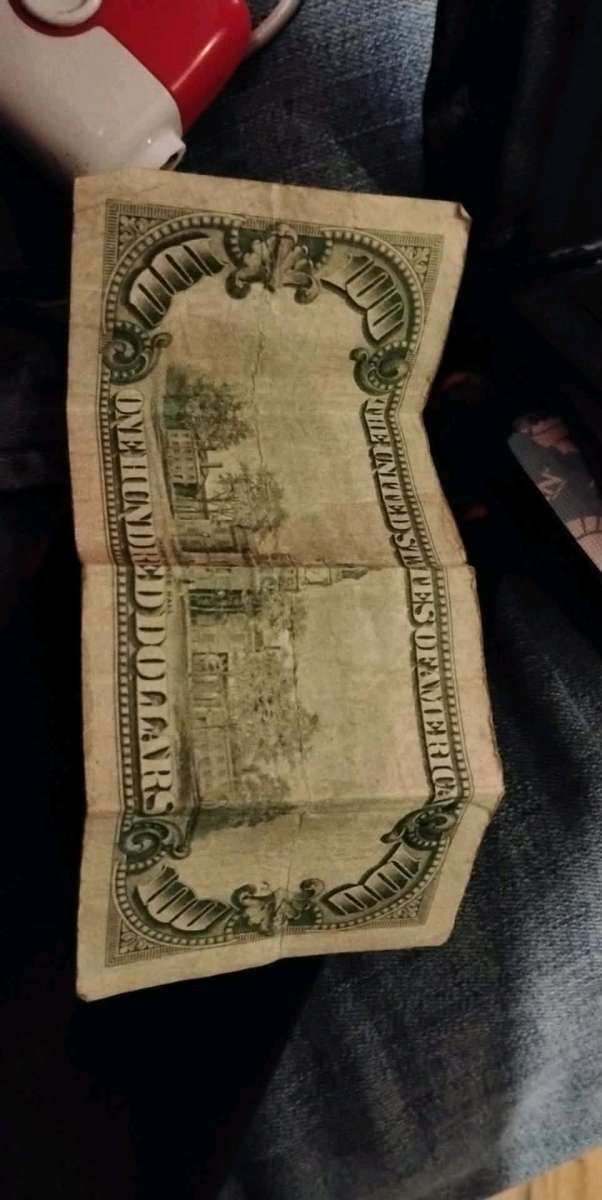 100 dollar bill from 1929