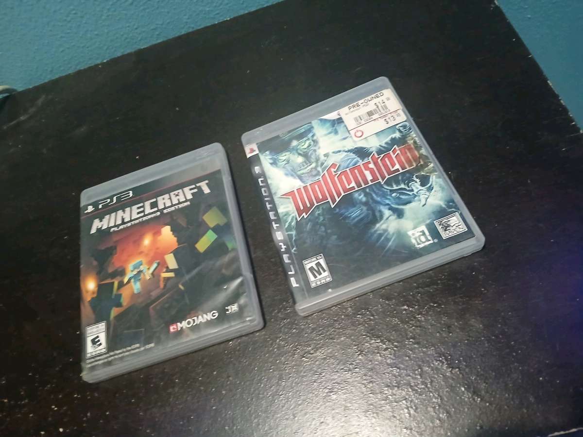 PS3 Super Slim plus Game Lot