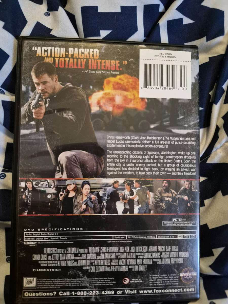 USED Red Dawn DVD