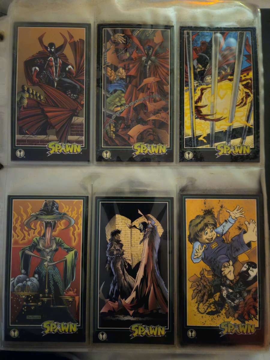 spawn collectible cards whole collection