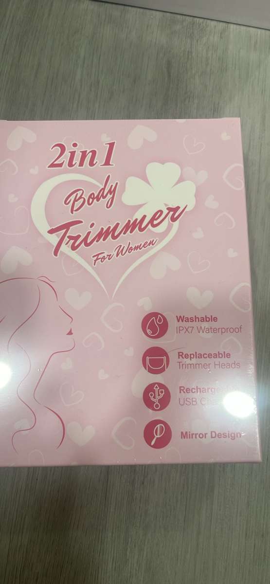 Bikini Trimmer for Women Men 2 in 1 Electric Razors