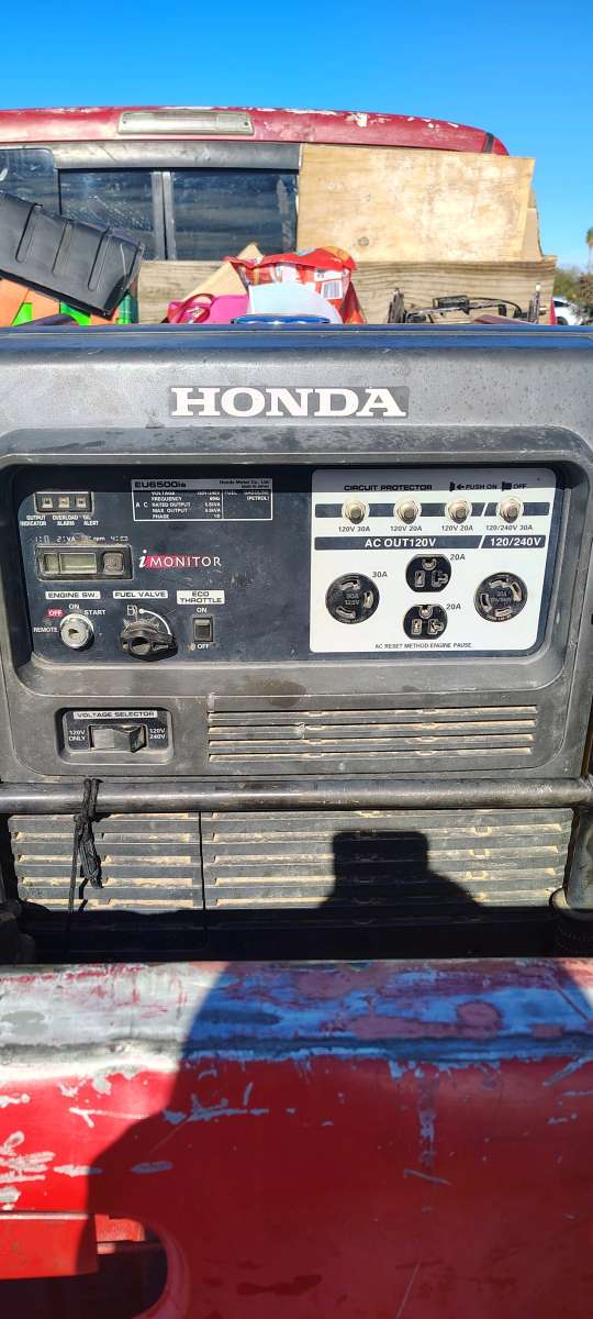 EU6500 HONDA INVERTER GENERATOR