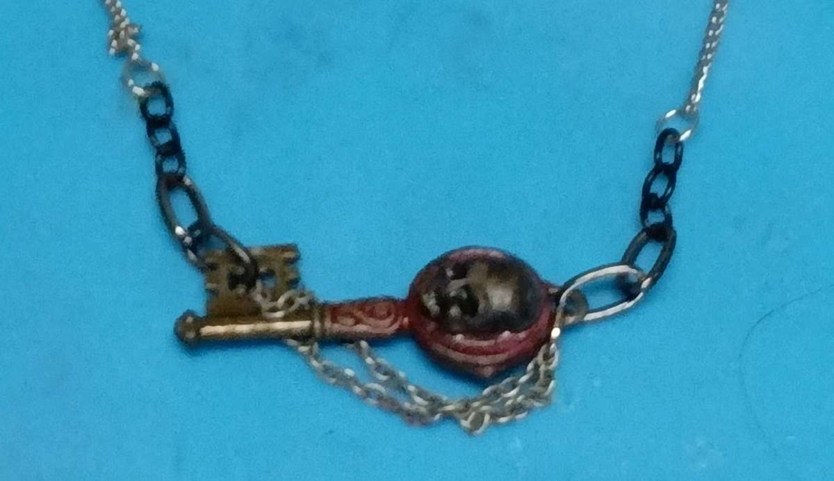skull and key