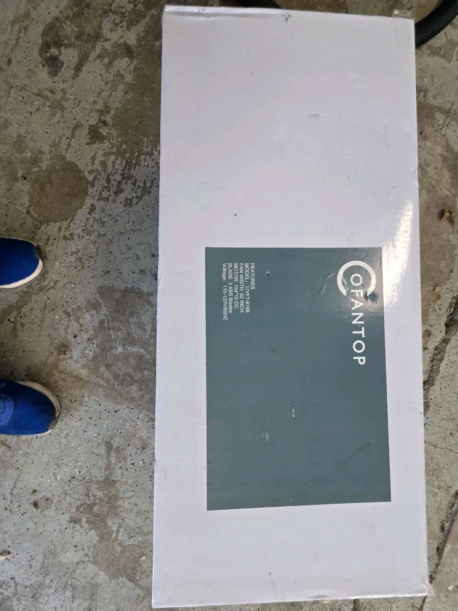 Brand new in box Cofantop 52 inch ceiling fan