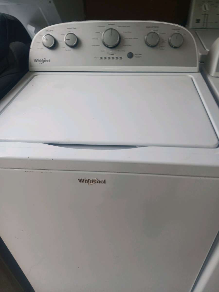 whirlpool washer and dryer set