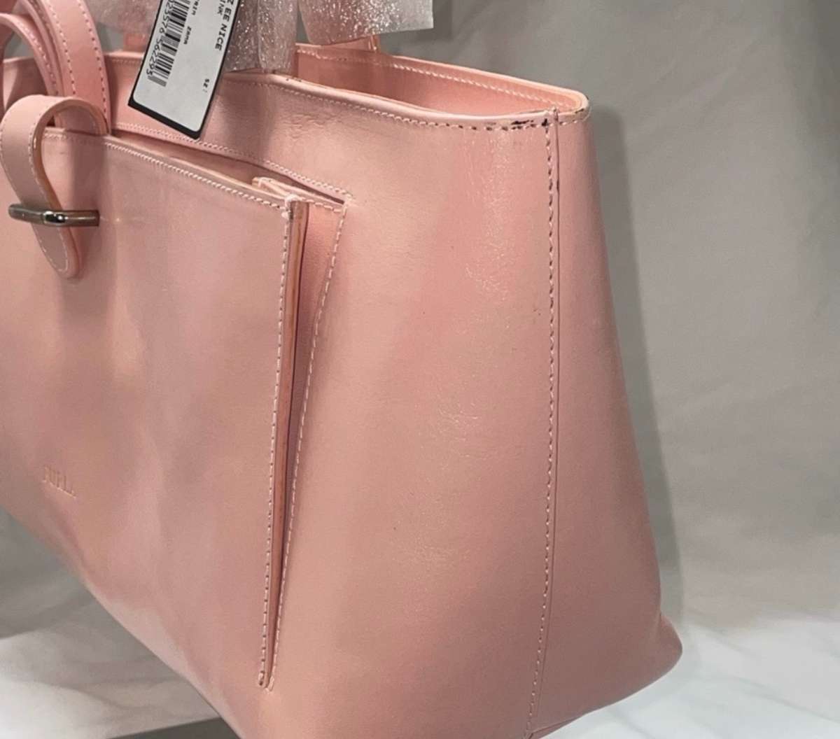 Furla rectangular pink purse