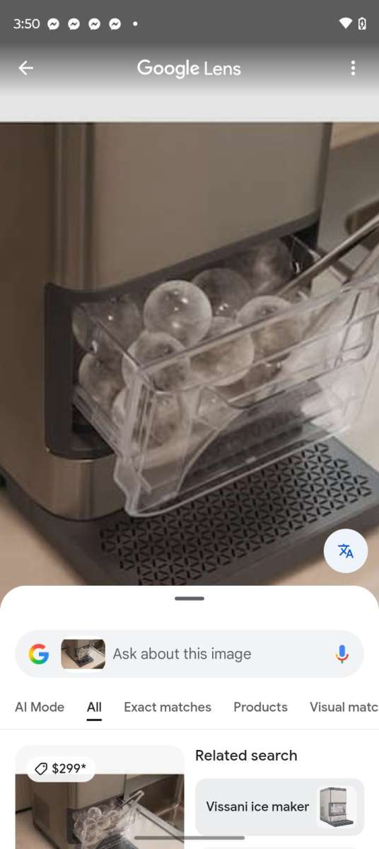 VISSANI ICE MACHINE
