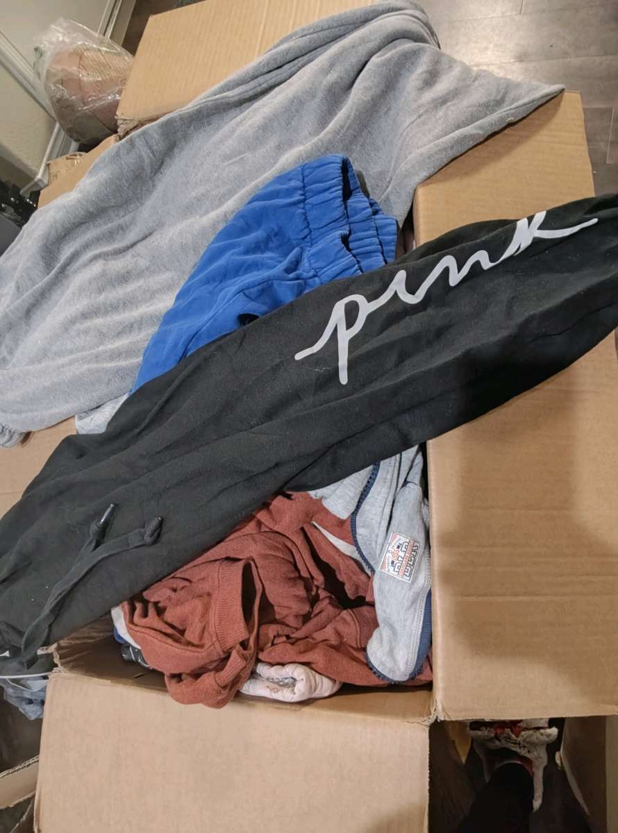 PreLoved Teen Clothing Lot  3 Large Boxes Approx 50 lbs