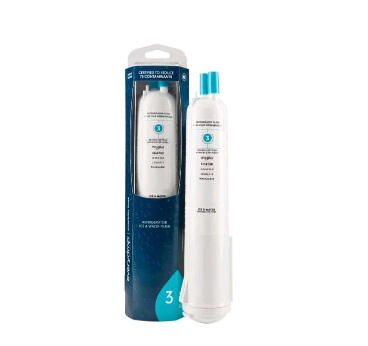 EveryDrop Refrigerator Water Filter 3  Ice  Water Filter EDR