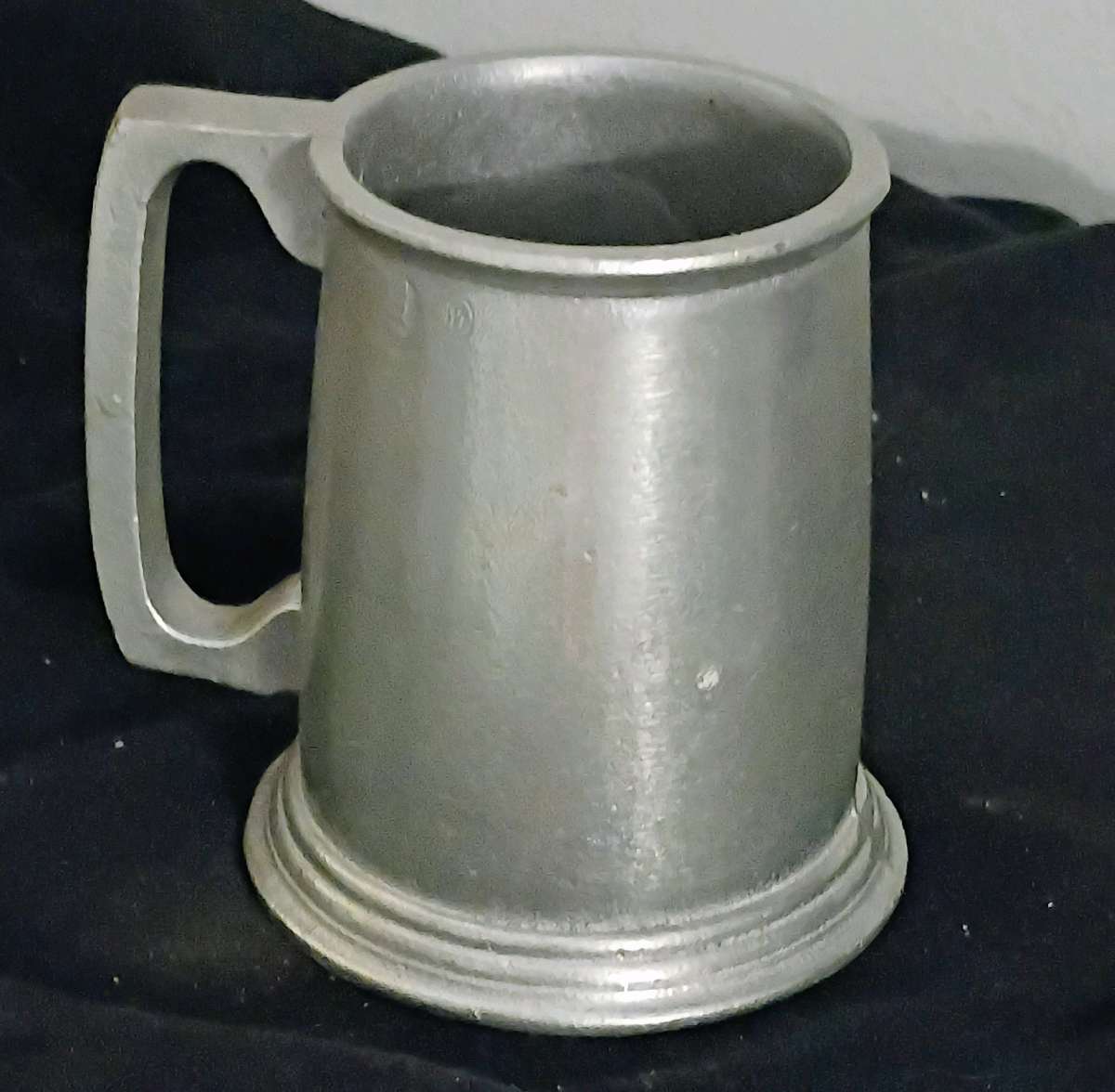 vintage ASPEN hand forged pewter mug