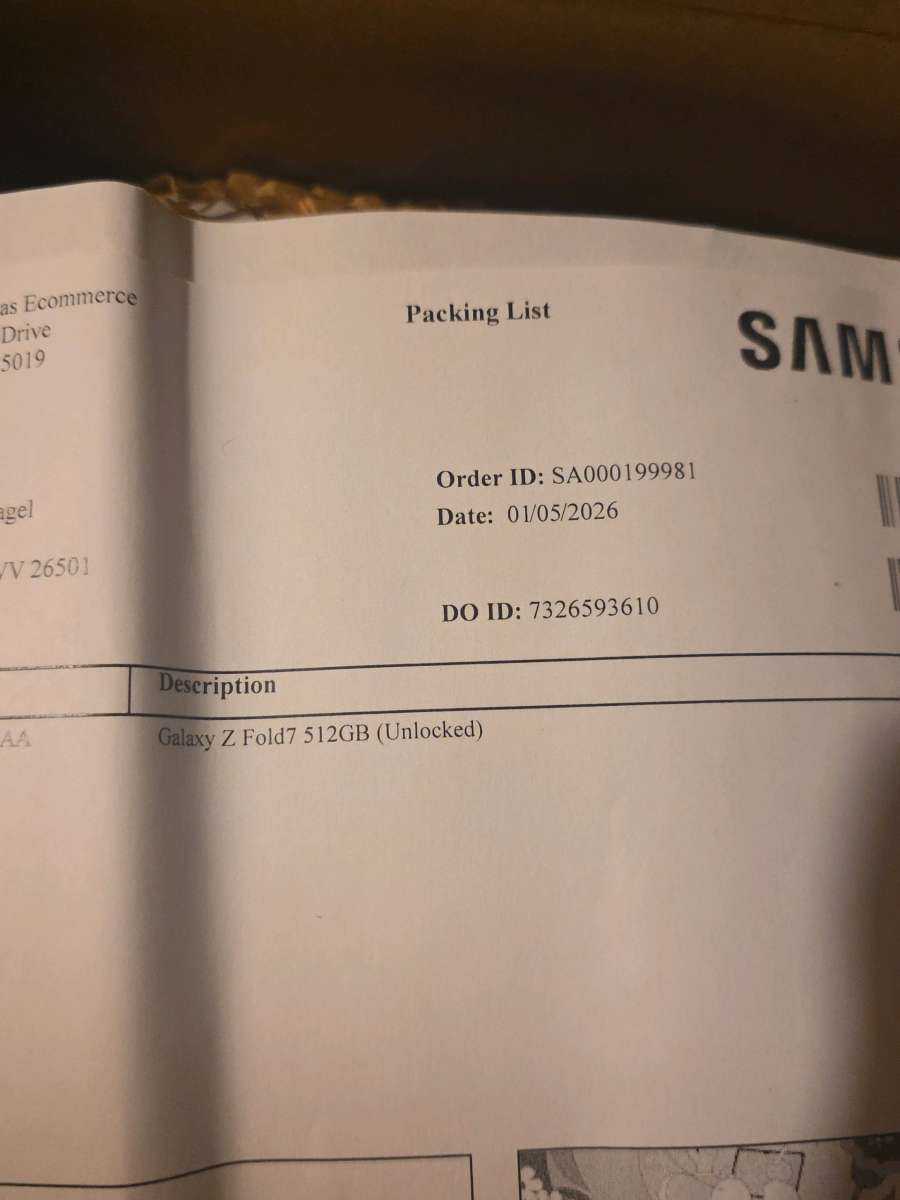 Samsung galaxy z fold7 512gb