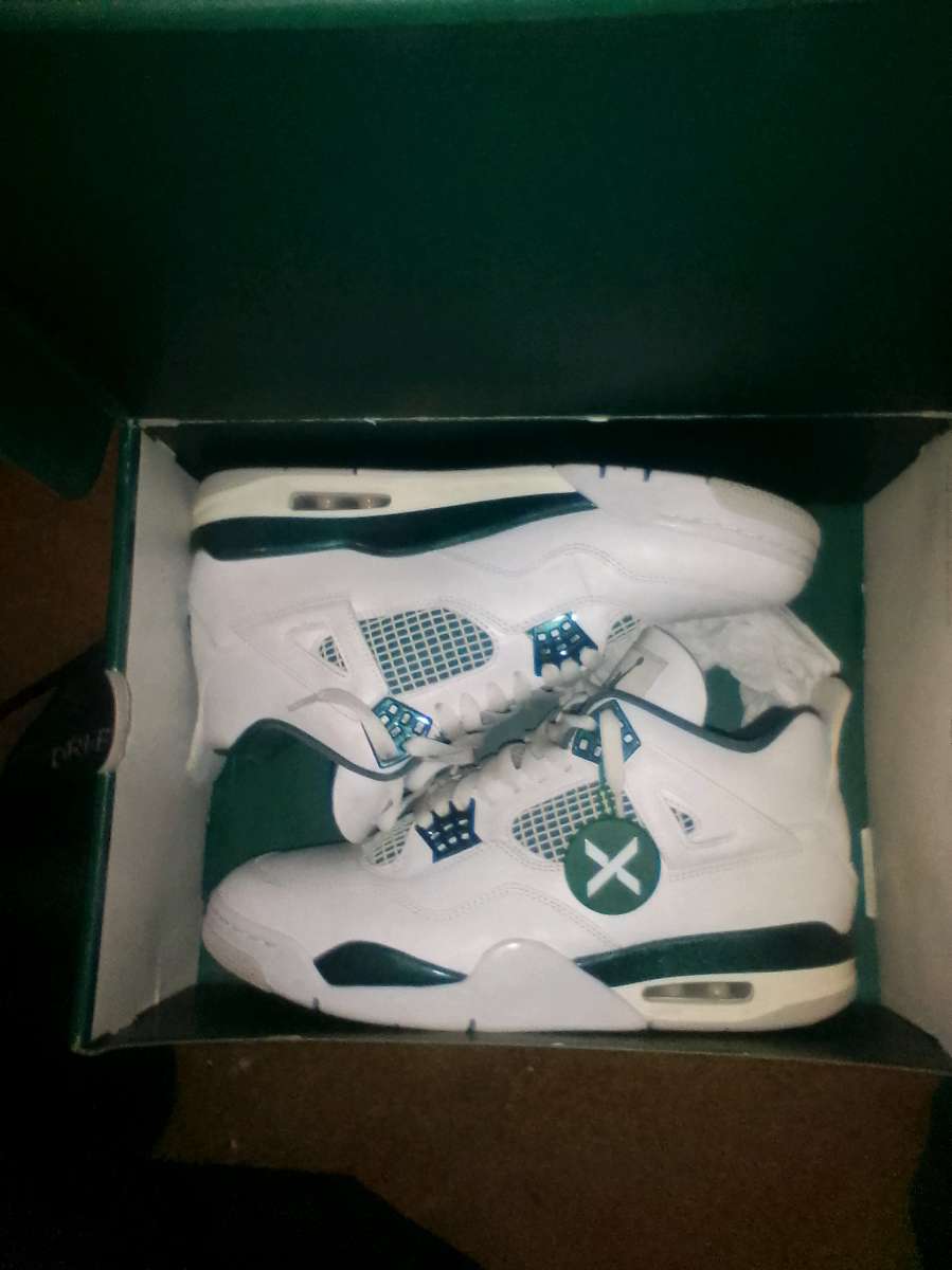 Air Jordan 4 stockx retros oxidized green