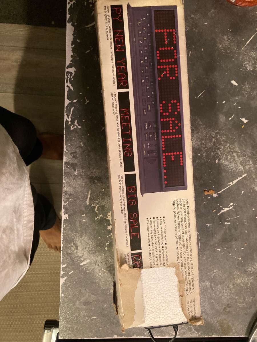 Micronta LED Electronic Signboard