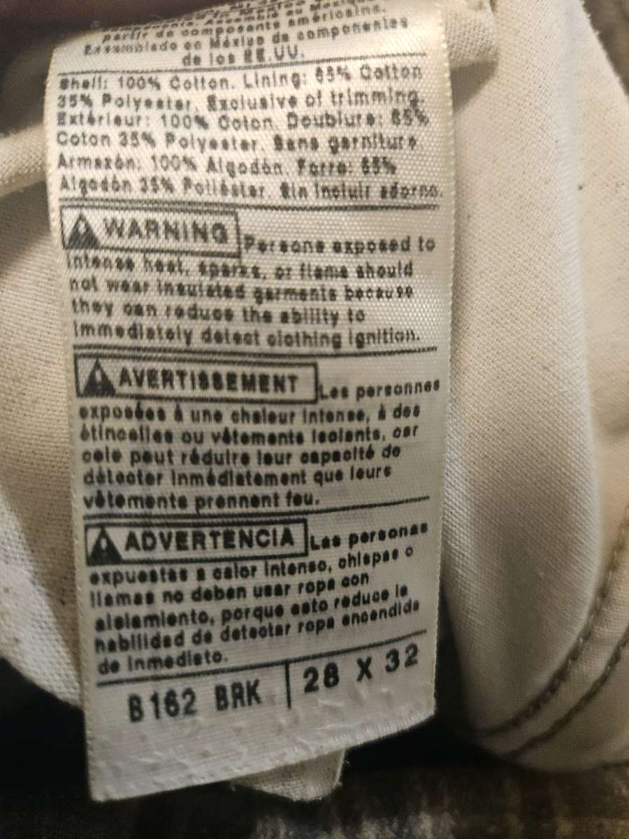 VTG Carhartt B162 BRK Work Pants