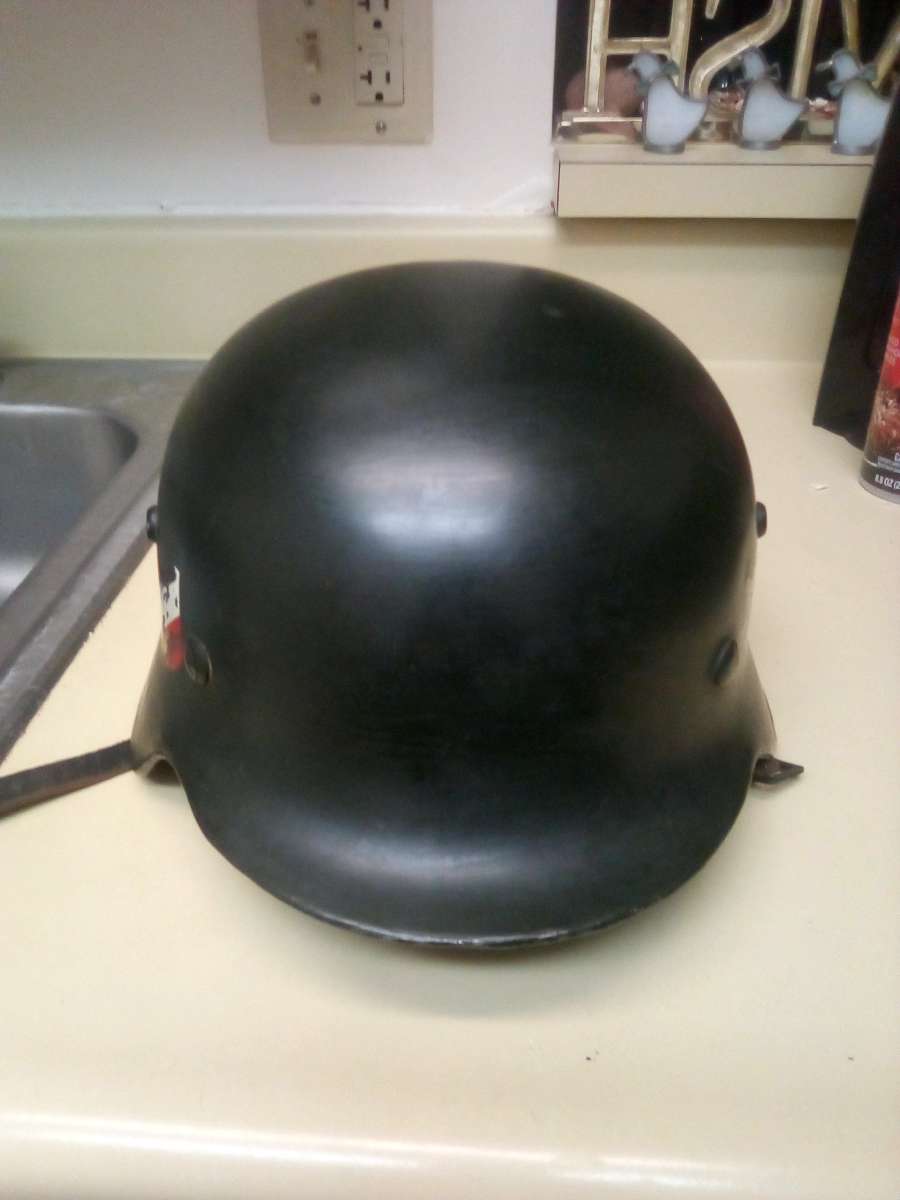 world war II German heare helmet