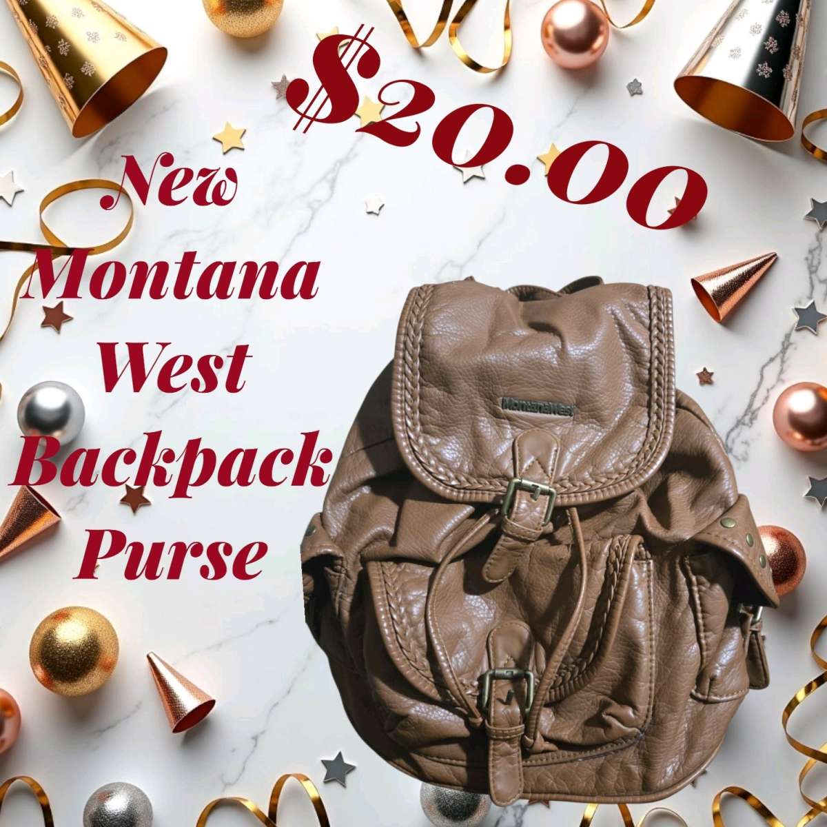 Montana West Backpack Purse