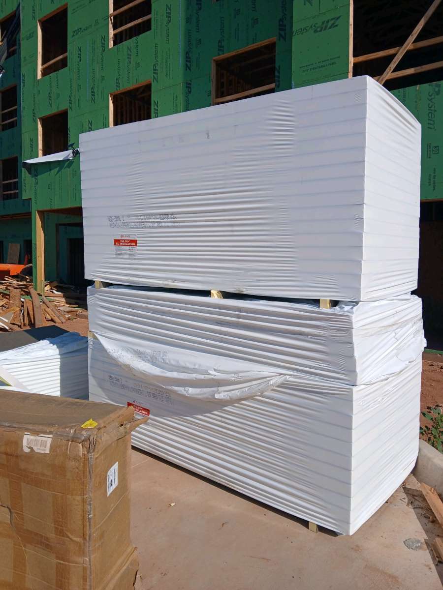 materials for roofing and tools for drywall