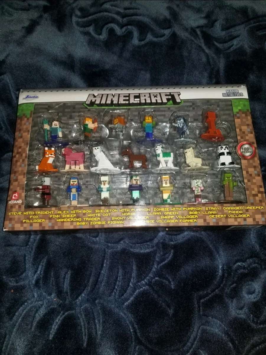 Minecraft Nano Metalfigs 20Pack NEW