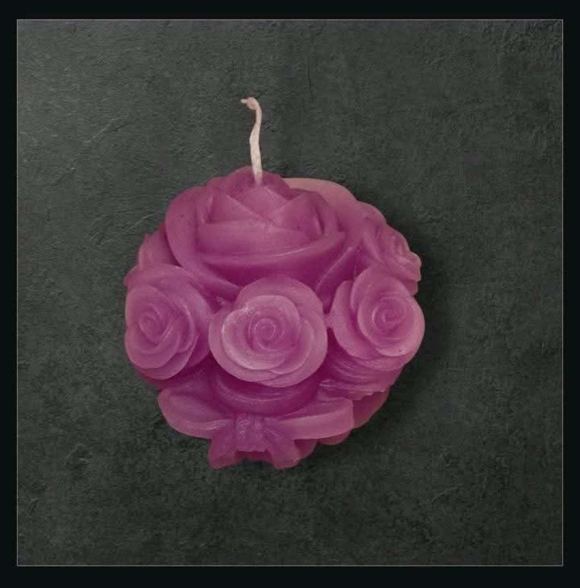 Rose Shaped Candles