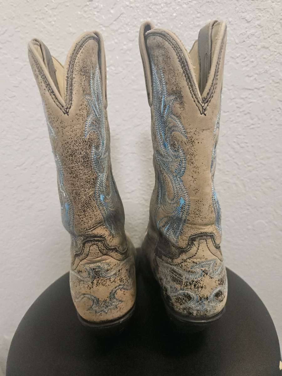 Corral Womens R1963 Distressed Cowboy Boots