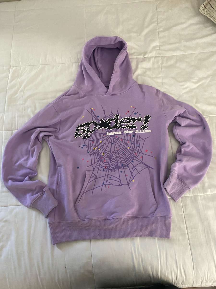 Purple Sp5der Hoodie