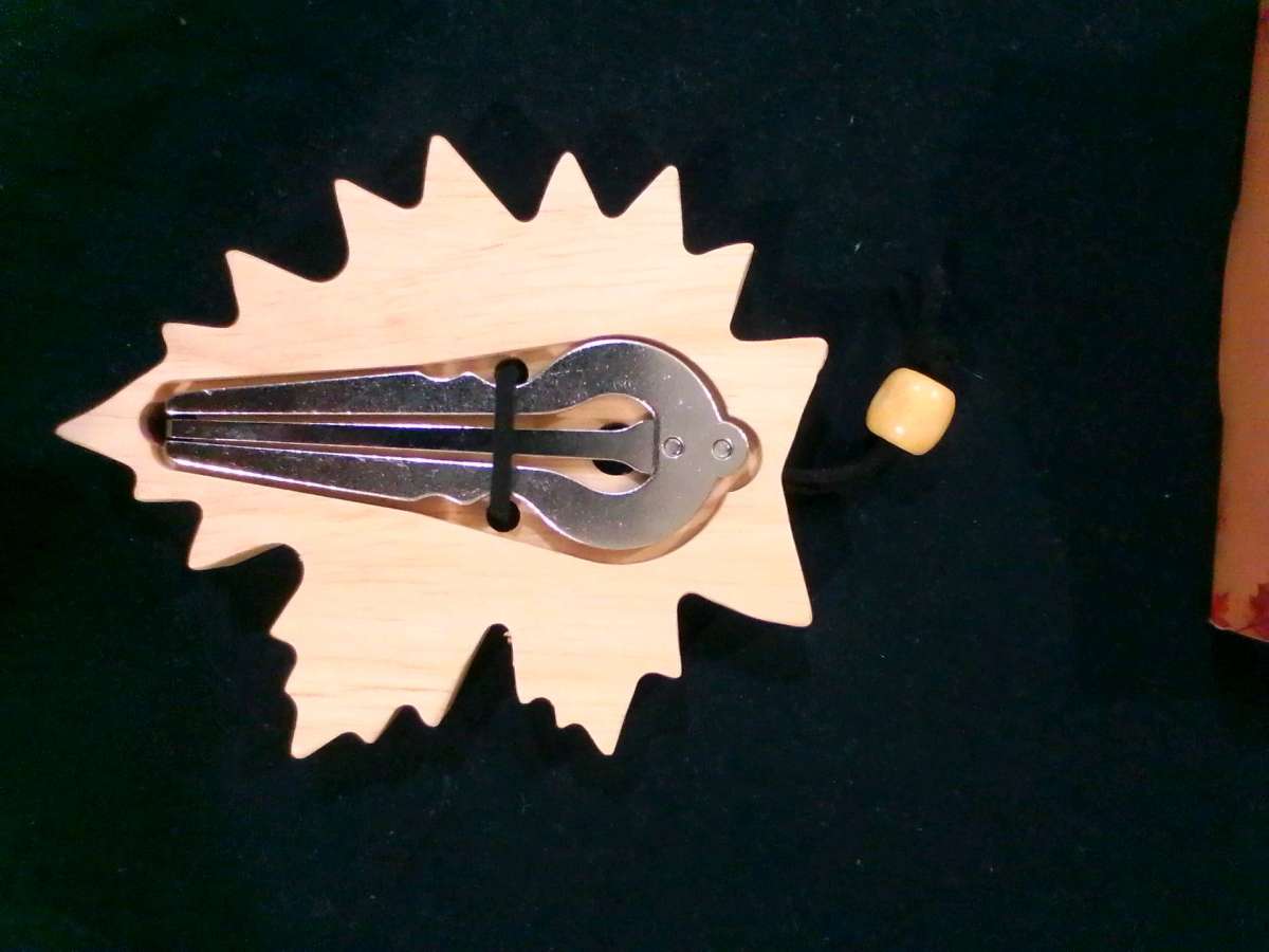 jaw harp with wooden case