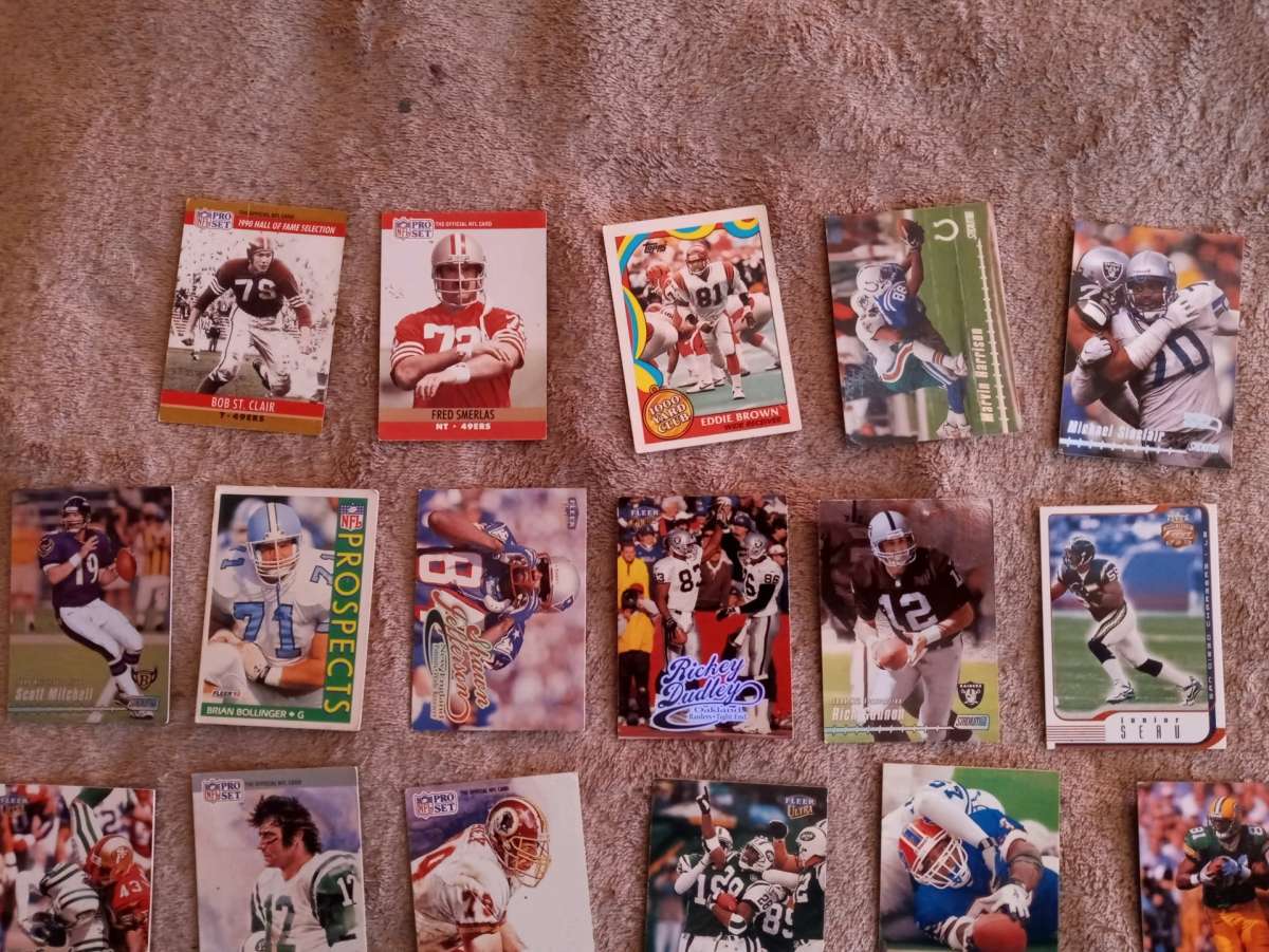 50 sports cards misc
