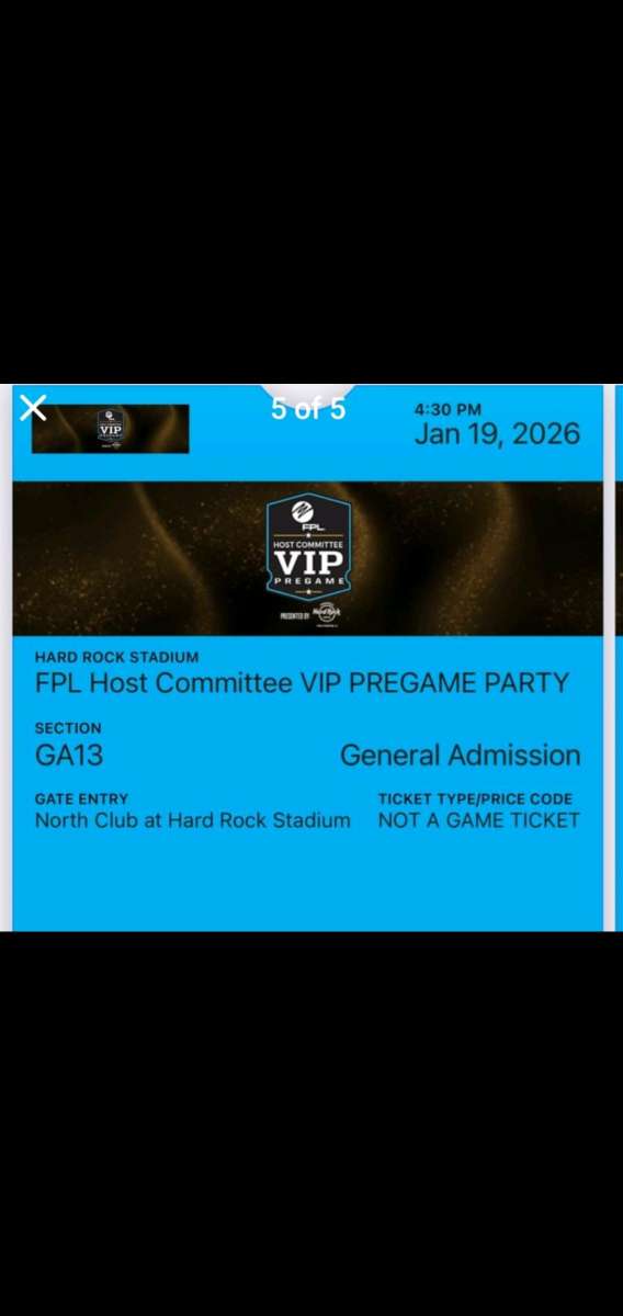 NCAA FOOTBALL CHAMPIONSHIP GAME TICKETS