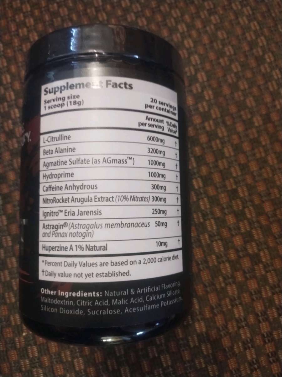 onslaught PRE WORKOUT