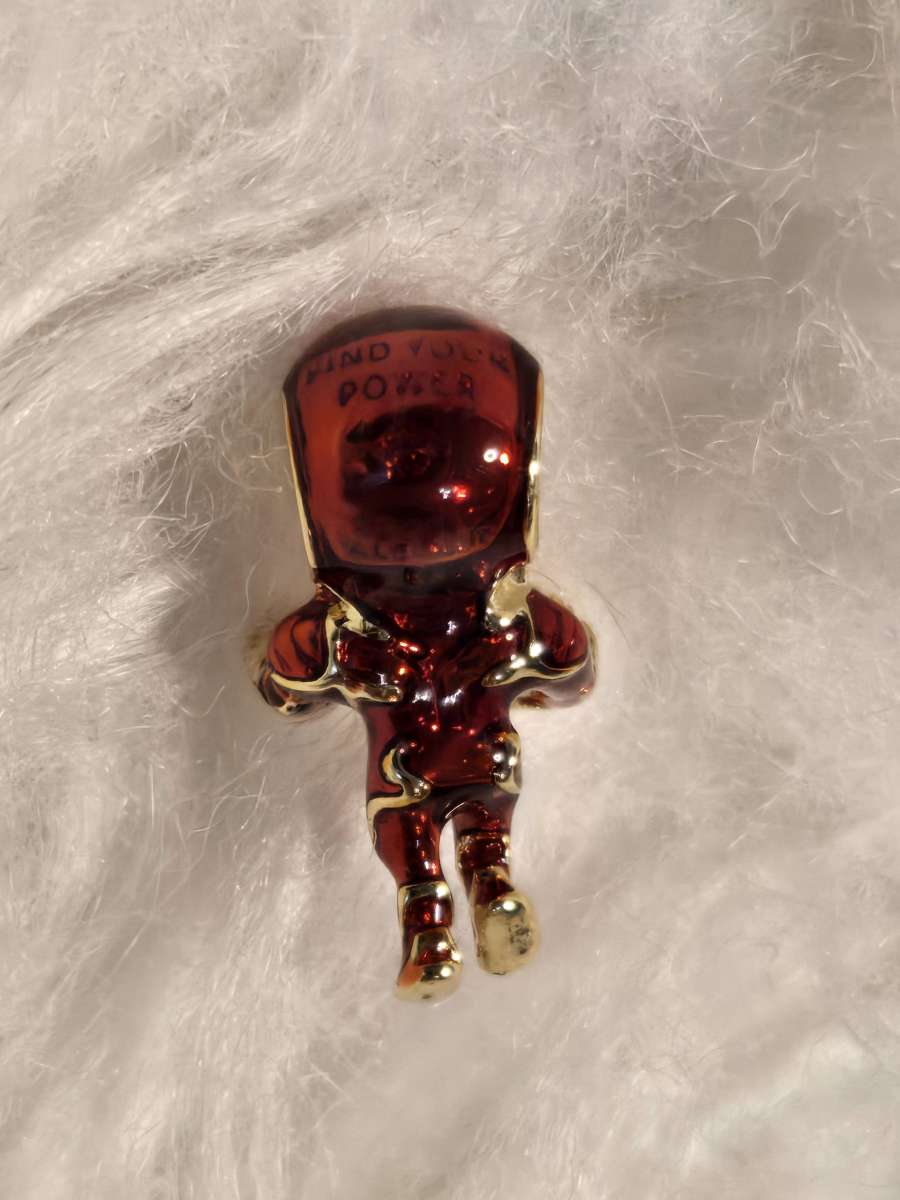 Marvel The Avengers Iron Man Charm 14k gold plating Pandora
