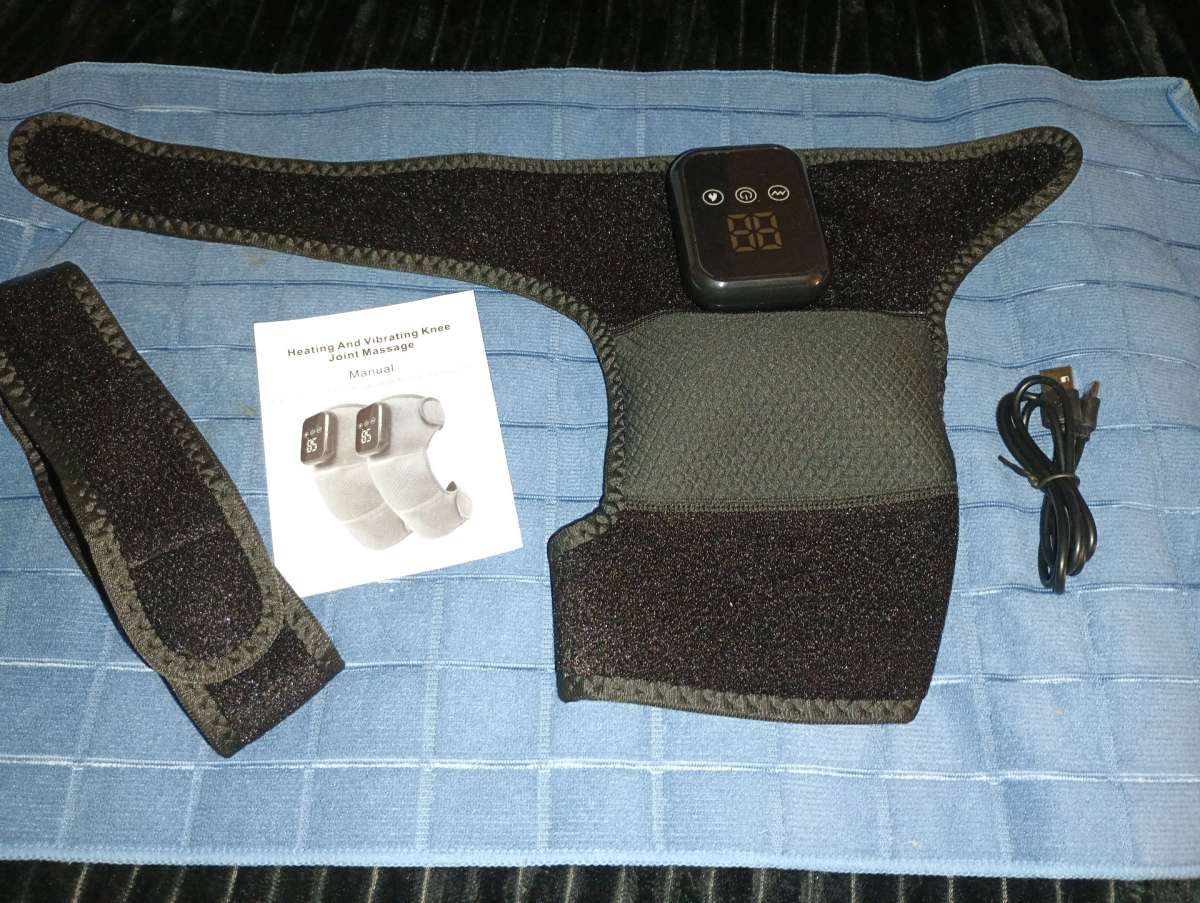 New Knee Shoulder Elbow Heat and Massage Wrap