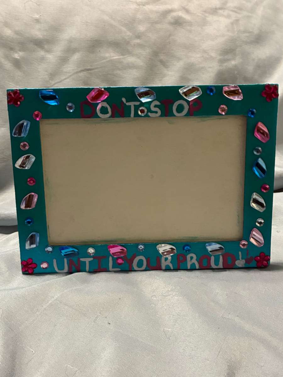 inspirational picture frame