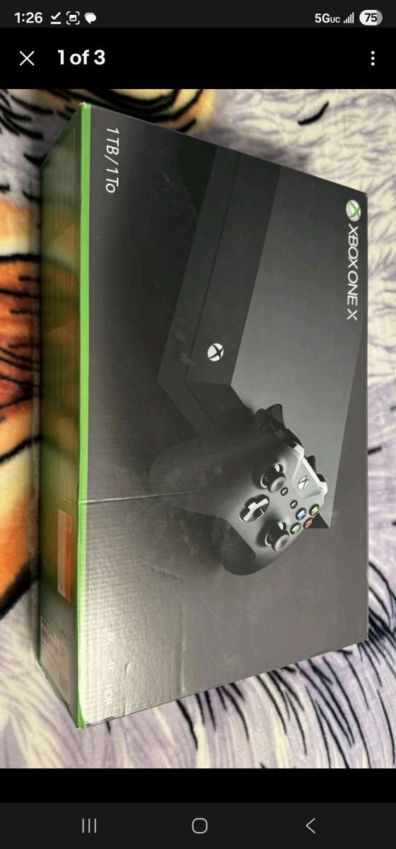 Microsoft Xbox One X 1TB Black Edition