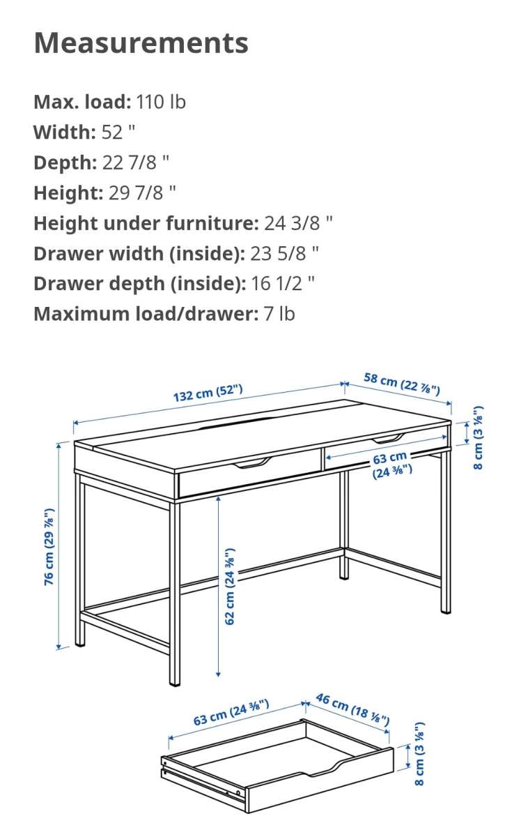 IKEA Alex Desk