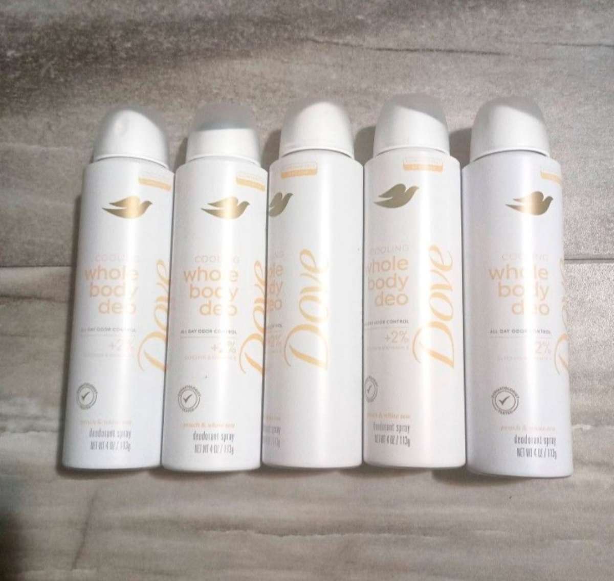 Dove Womens Whole Body Deodorant BUNDLE