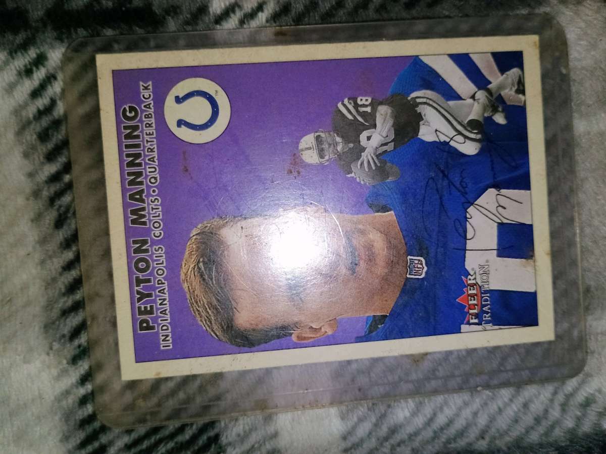 payton manning card