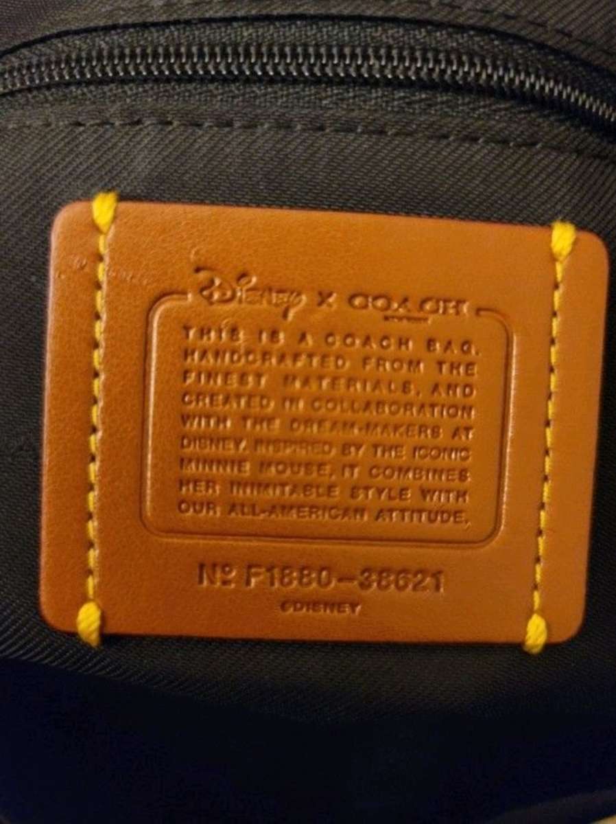 Minnie mouse coach purse