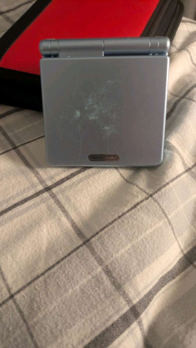 Game Boy Advance SP Model AGS101 with Case and Charger