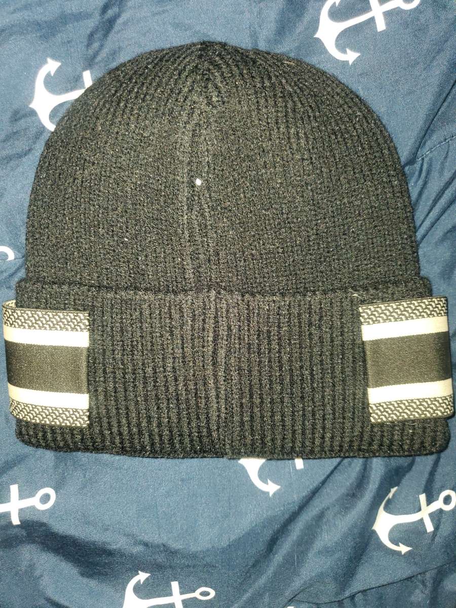 Dior Black and White Knit Hat