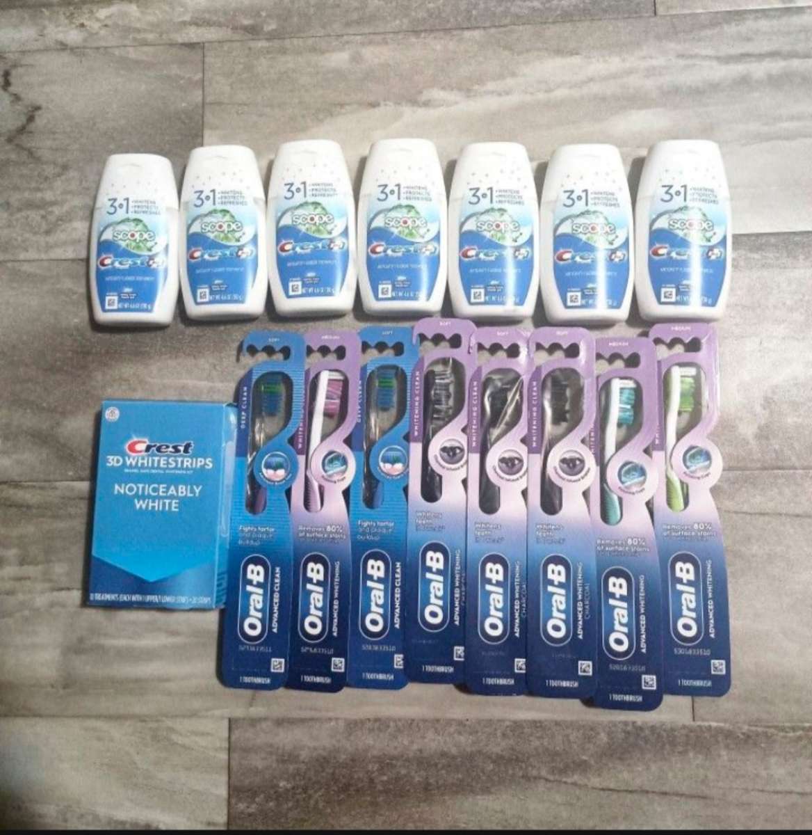 Crest Complete Plus Scope Toothpaste BUNDLE