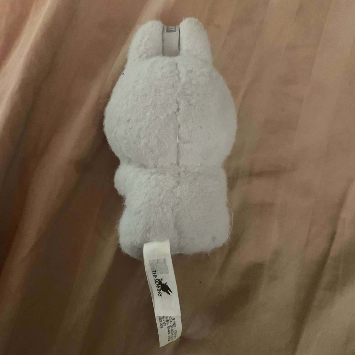 labubu gray have a seat