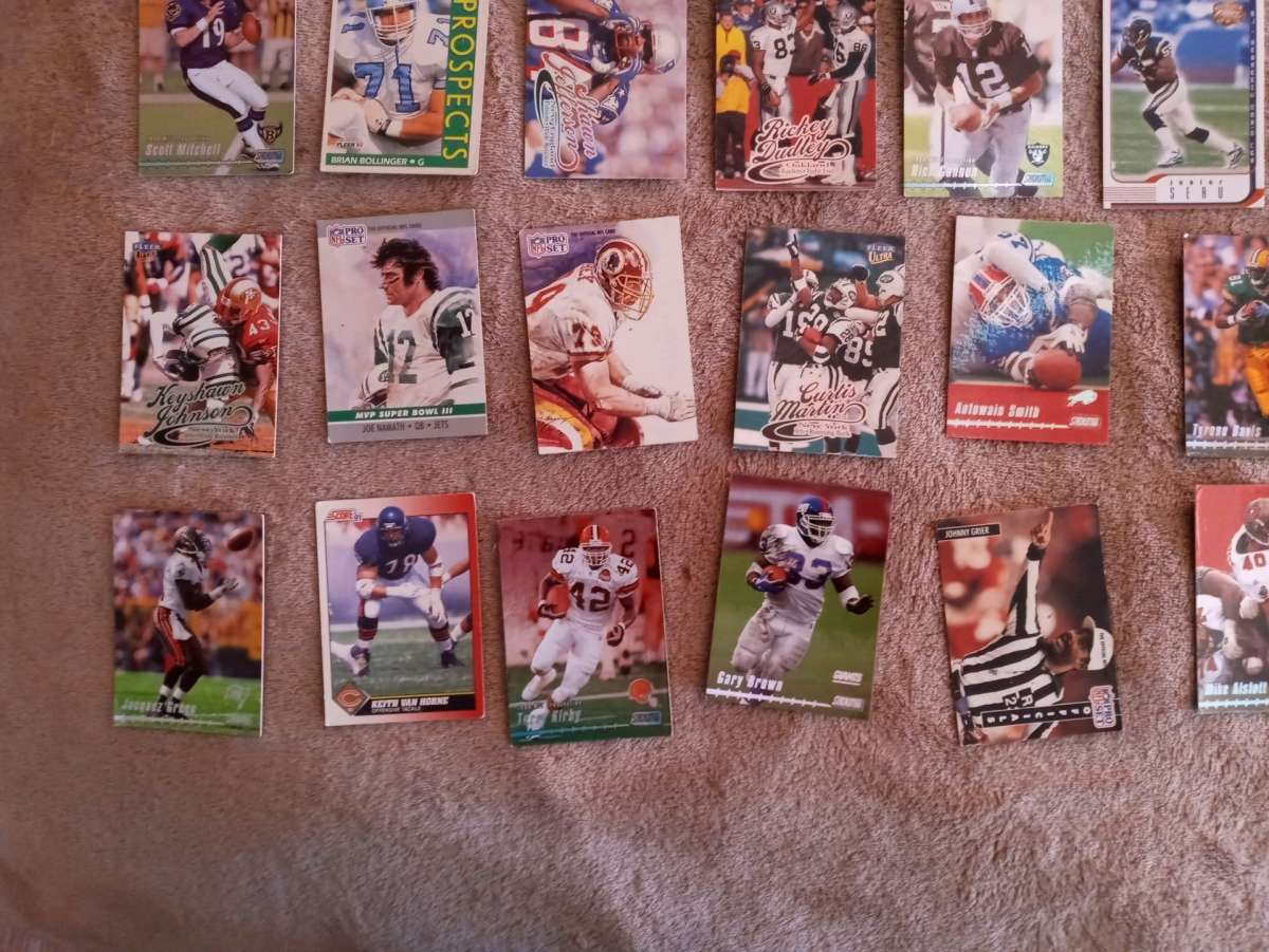 50 sports cards misc