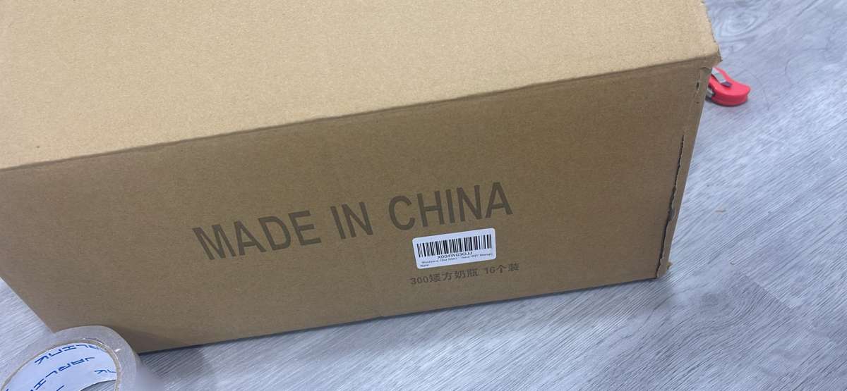 11oz Glass Milk Bottles 16 Pack Clear Bottles with Lids