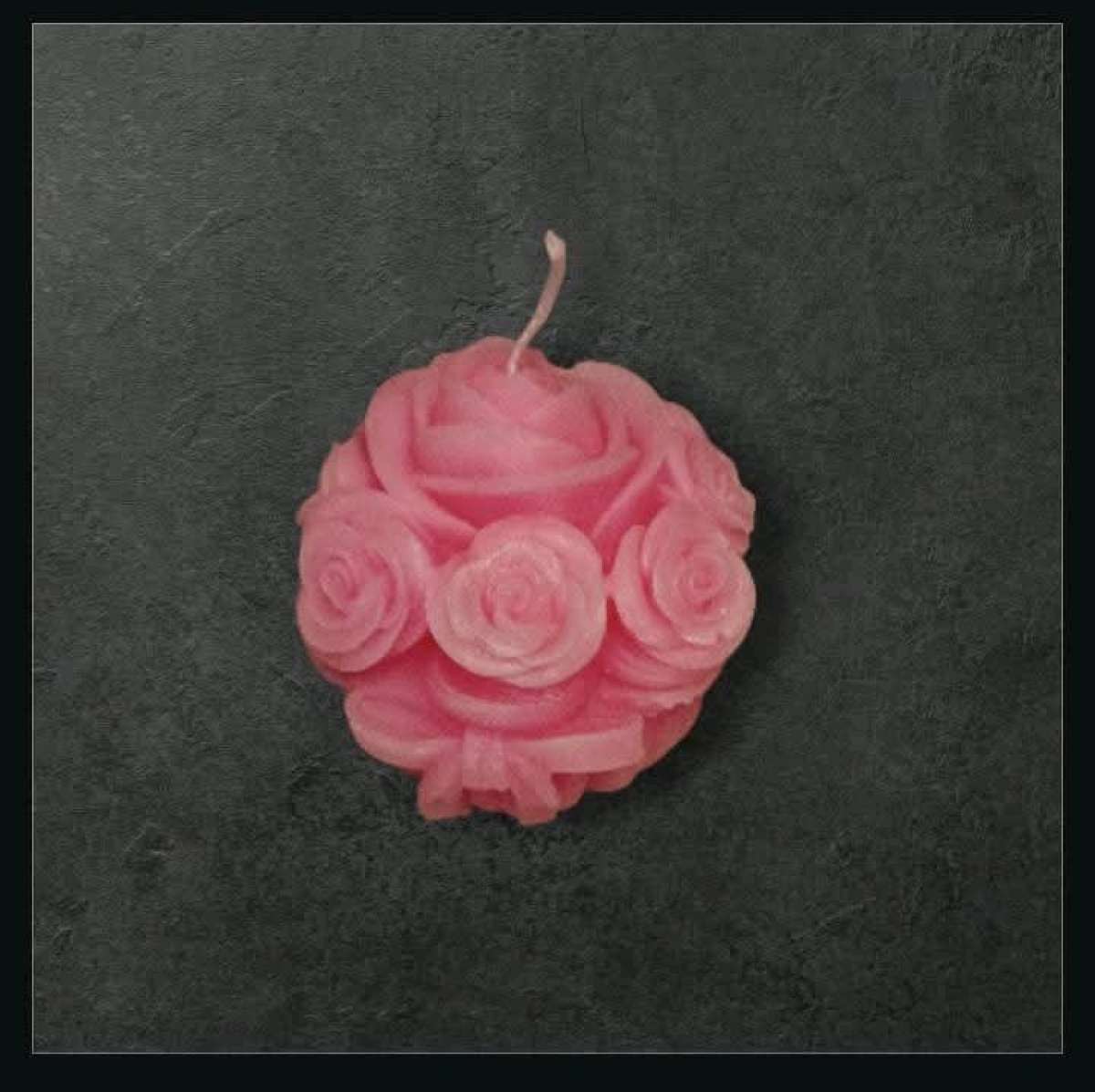 Rose Shaped Candles